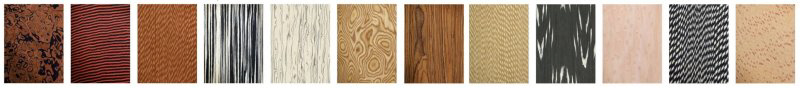 Maple Wood Veneer, Quartered, 2 x 8, 10 mil Paper, VNMAPLEFC2X810